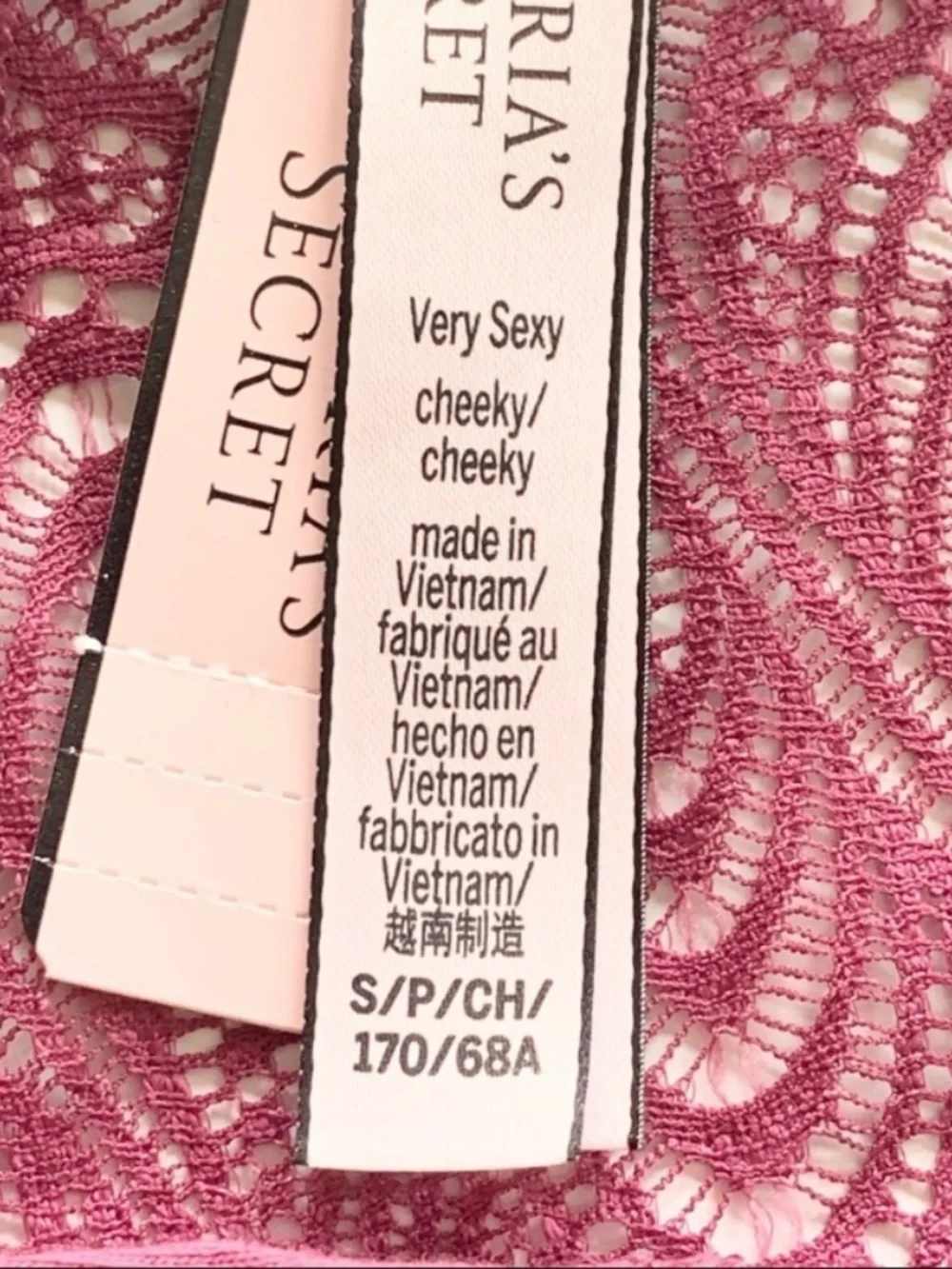 Victoria’s Secret Cheeky Panties Small New